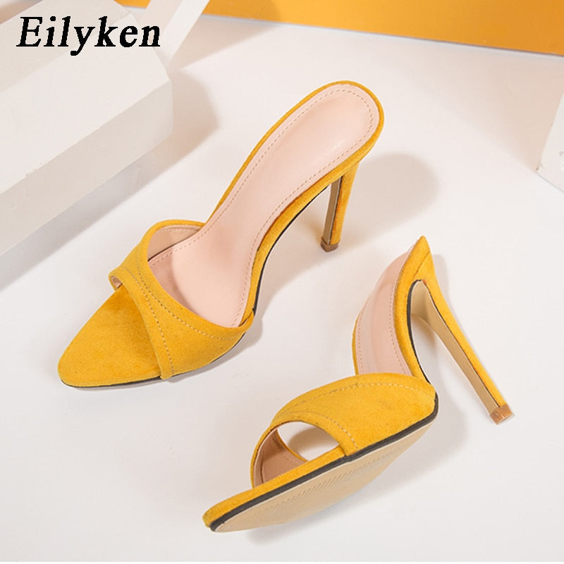 Eilyken Suede Gelato Heels