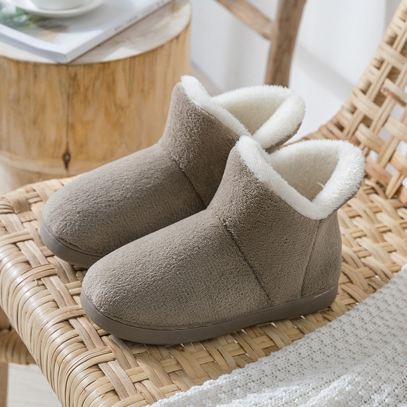 Warm Teddy Fur Slippers