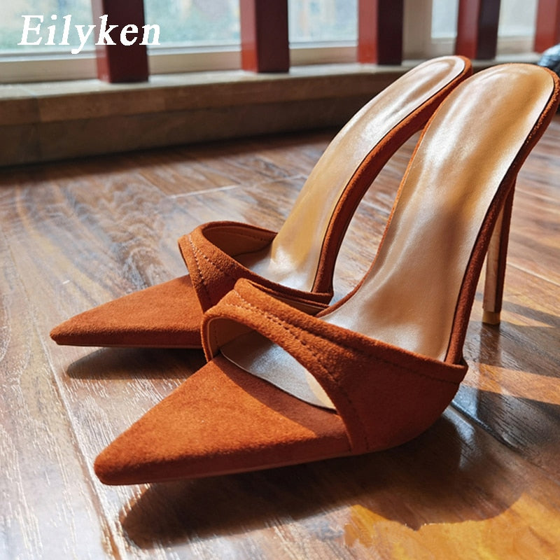 Eilyken Suede Gelato Heels