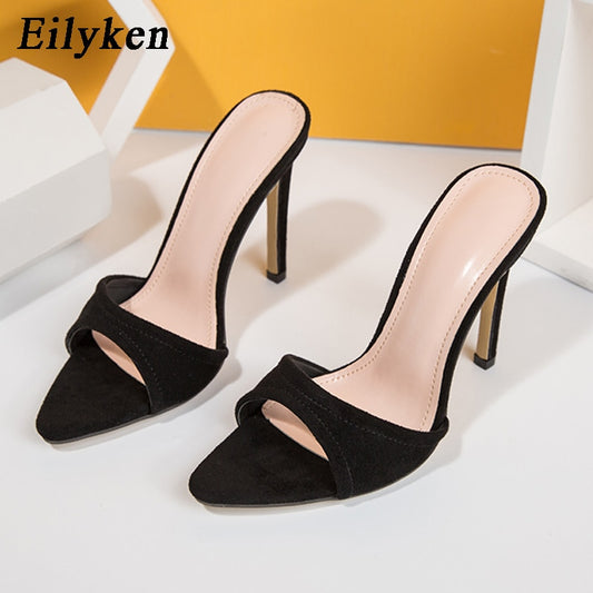 Eilyken Suede Gelato Heels