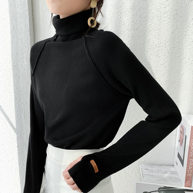 Chunky Collar Turtleneck