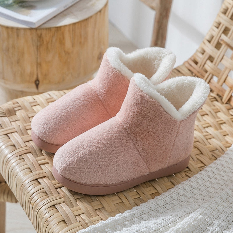 Warm Teddy Fur Slippers