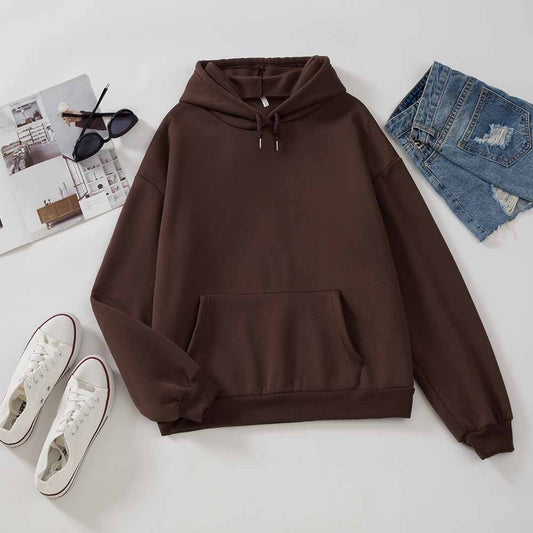 Comfy Solid Oversized Hoodie