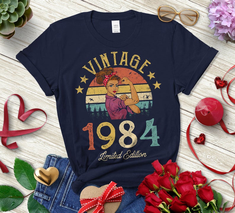 Vintage 1984 Rosie the Riveter Tee