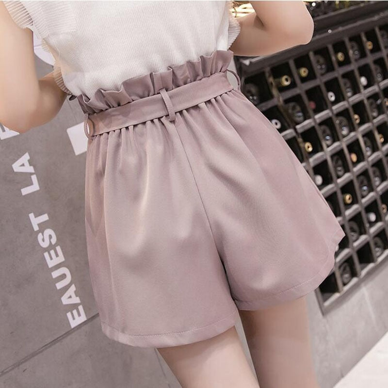 BowKnot High Waist Shorts