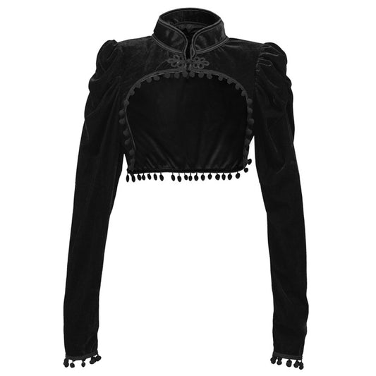 Gothic Velvet Matador Peakaboo Jacket