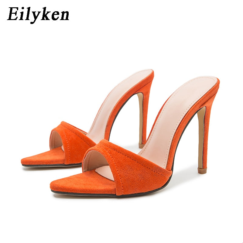 Eilyken Suede Gelato Heels